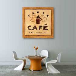 Paris Cafe Tablosu - 