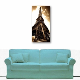 Paris Eyfel Kulesi Kanvas Tablo - 