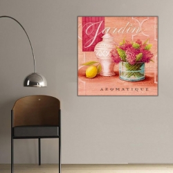 Pembe Çiçekler Kanvas Tablo - 