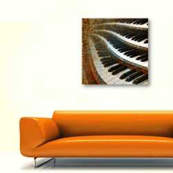 Piyano Klavyesi Tablosu - 