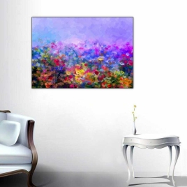 Rengahenk Çiçekler Tablosu - 