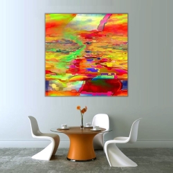 Renk Bulutları Kanvas Tablo - 