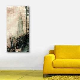 Gökdelenler ve Şehir - Soğuk Renkler - 