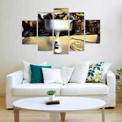 Salvador Dali - Famous Yağlı Boya Kanvas Tablo - 