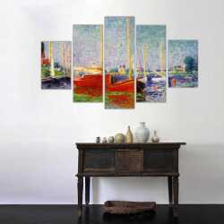 Sanatsal Manzara Kanvas Tablo - 