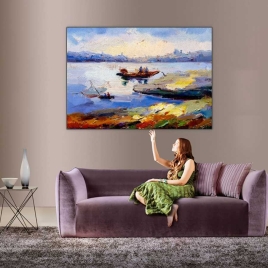 Sanatsal Manzara Tablosu - 