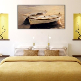 Sandal Panoramik Kanvas Tablo - 