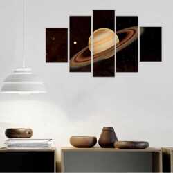 Satürn Kanvas Tablo - 