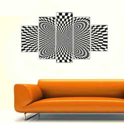 Saykodelik Dönüşüm Kanvas Tablo - 