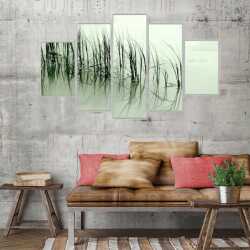 Sazlıklar 1 Kanvas Tablo - 