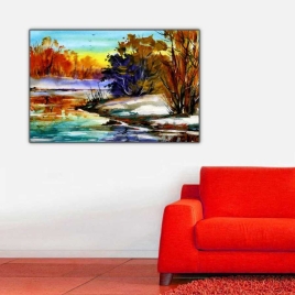 Sazlıklar ve Nehir Tablosu - 