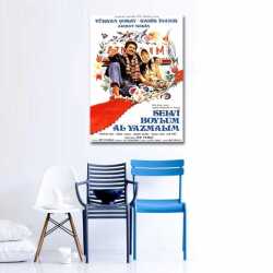 Selvi Boylum Al Yazmalım Kanvas Tablo - 