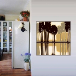 Selvi Kavak Kanvas Tablo - 