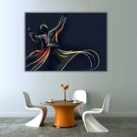 Semazen Kanvas Tablo 1 - 