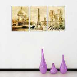 Sepya Kanvas Tablo Paris - 1