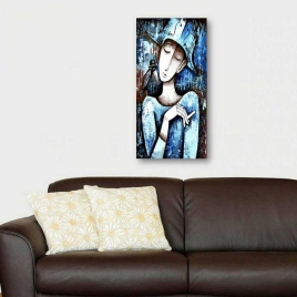 Sigara İçen Kadın - 