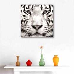 Siyah Beyaz Kaplan Tablosu - 