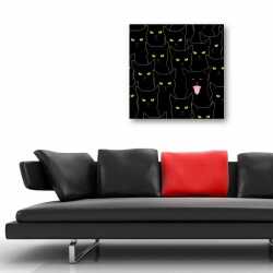 Siyah Kedi Tablosu - 