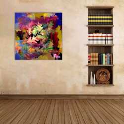 Sonbahar ve Yapraklar Kanvas Tablo - 