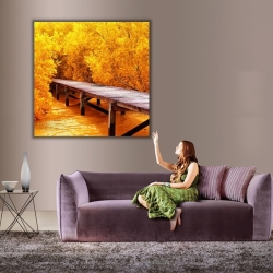 Sonbaharın Renkleri Kanvas Tablo - 