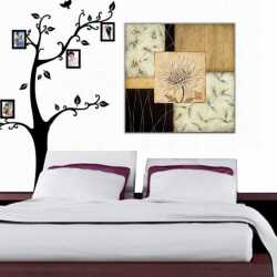 Soyut Çiçekler Kanvas Tablo - 