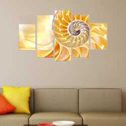 Spiral Döngü Kanvas Tablo - 