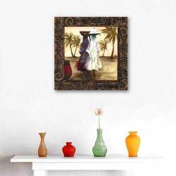 Su Taşıyan Kadınlar Etnik Kanvas Tablo - 