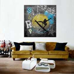 Surf Kanvas Tablo 1 - 