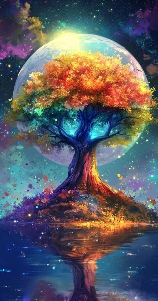 The Genesis Wood Kanvas Tablo - 2