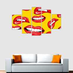The Lips Kanvas Tablo - 