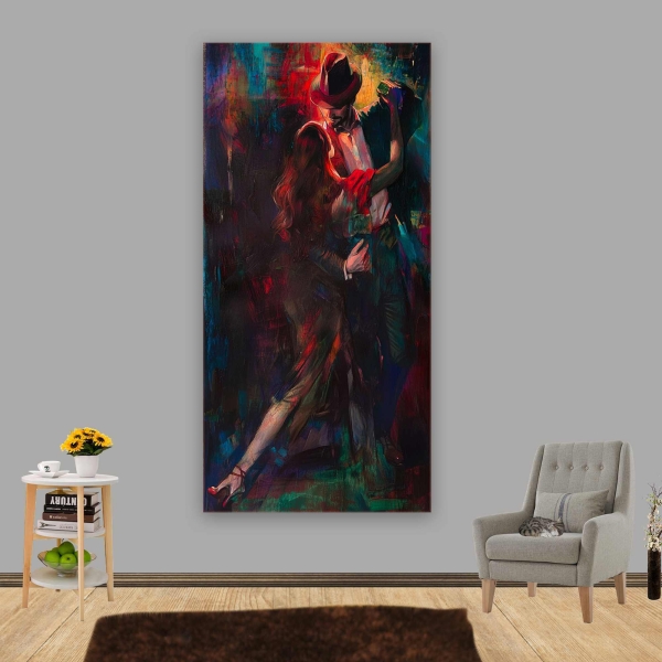 Time of the Tango Kanvas Tablo - 1