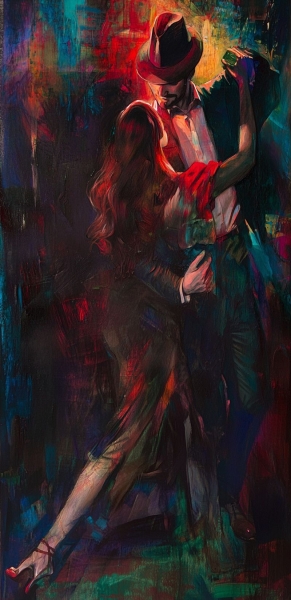 Time of the Tango Kanvas Tablo - 2