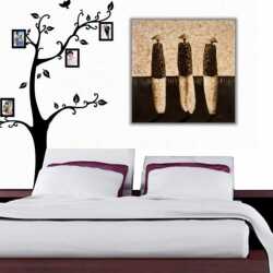 Üç Adam Kanvas Tablo - 