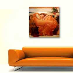 Uyuyan Güzel Kanvas Tablo - 