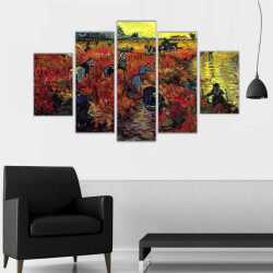 Van Gogh Tarla İşçileri Kanvas Tablo - 