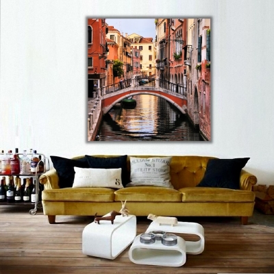 Venedik Manzarası Kanvas Tablo