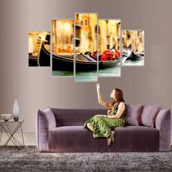 Venedikte Sandal Kanvas Tablo - 