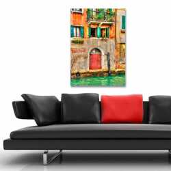 Venedikten Bir Kadraj Kanvas Tablo - 