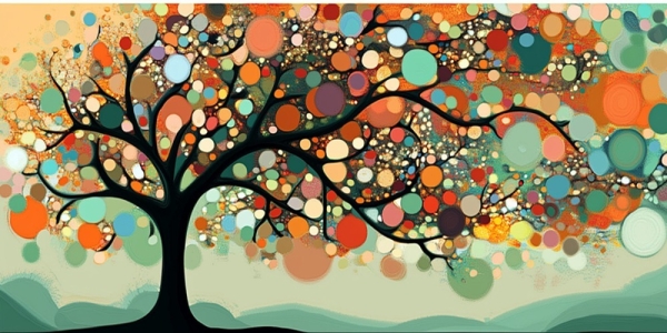 Votive Tree Kanvas Tablo - 2