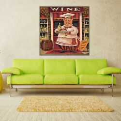 Wine Kanvas Tablo - 