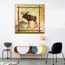 Yaban Geyiği Kanvas Tablo - 