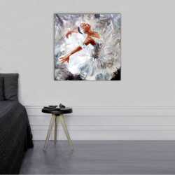 Yağlı Boya Balerin Kanvas Tablo - 