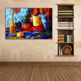 Yağlı Boya Eşyalar Tablosu - 