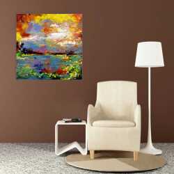 Yağlı Boya Manzara Kanvas Tablo - 