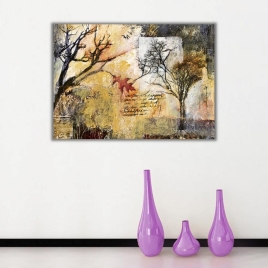 Yağlı Boya Sonbahar Kanvas Tablo - 