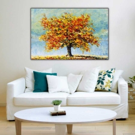 Yaprakları Dökülen Ağaç Tablosu - 