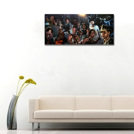 Sinema Ünlüleri Kanvas Tablo - 