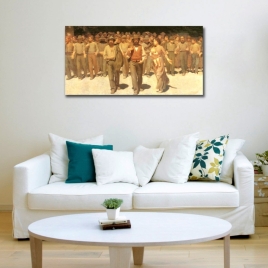 Rusya Çarlığı Dönemi Kanvas Tablo - 