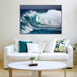 Yüksel Dalgalar Kanvas Tablo - 